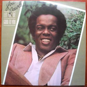 Lou Rawls - Let Me Be Good To You Record