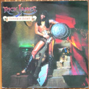 RICK JAMES - Throwin' down - LP