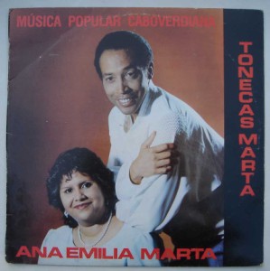TONECAS MARTA E ANA EMILIA MARTA - Musica popular Caboverdiana - LP