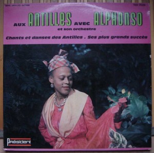 ALPHONSO ET SON ORCHESTRE - Aux Antilles - LP