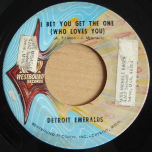 Detroit Emeralds - I Bet You Get The One / If I Lose Your Love