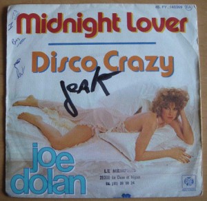 JOE DOLAN - Midnight lover / Disco crazy - 7inch (SP)