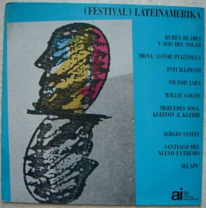 VA (REUBEN BLADES, MILVA, WILLIE COLON,) - Festival Lateinamerika - LP