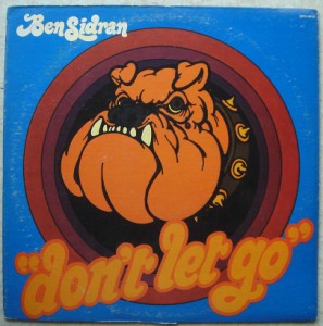 BEN SIDRAN - Don't let go - LP