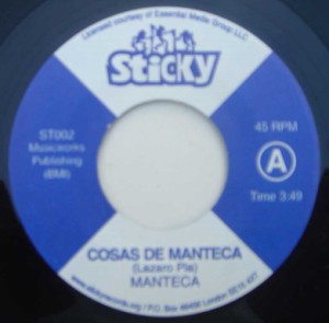 MANTECA - Cosas de Manteca / Gozando el tibal - 45T (SP 2 titres)