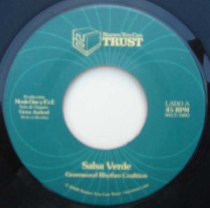 GREENWOOD RHYTHM COALITION - Salsa verde / Pachanga Pistola - 7inch (SP)