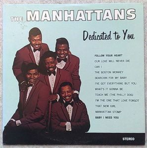 Manhattans - Dedicated To You Album