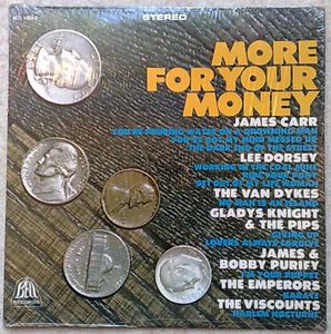VARIOUS (JAMES CARR, LEE DORSEY, THE EMPERORS, THE - More for your money - LP