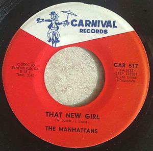 Manhattans - Can I? / That New Girl