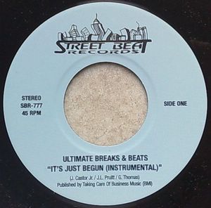 ULTIMATE BREAKS & BEATS - It's just begun - 7inch (SP)