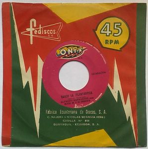 ALFREDO BARRANTES CON BLACIO JR Y SU ORQUESTA - La rabiosa / Banco La Filantropica - 7inch (SP)