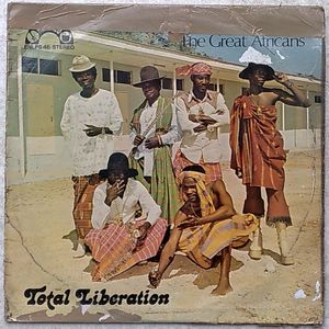 THE GREAT AFRICANS - Total liberation - LP