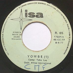 TABU LEY & L'ORCHESTRE AFRISA INTERNATIONAL - Yombe 1 & 2 - 7inch (SP)