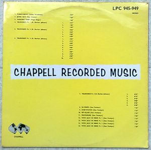 VARIOUS ARTISTS (SAM FONTEYN, ROBERT SHERLAW JOHNS - Chappell recorded Music - LP