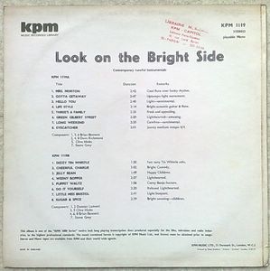 VARIOUS ARTISTS (BRIAN BENNET, STEVEN GREY, DAVE R - Look on the bright side - LP
