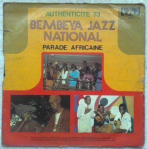 BEMBEYA JAZZ NATIONAL - Parade Africaine - LP
