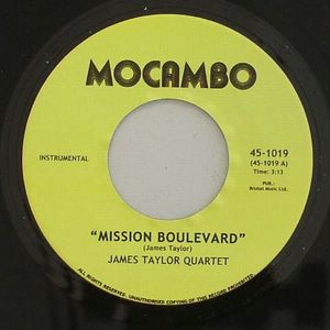THE JAMES TAYLOR QUARTET - Mission boulevard - 7inch (SP)