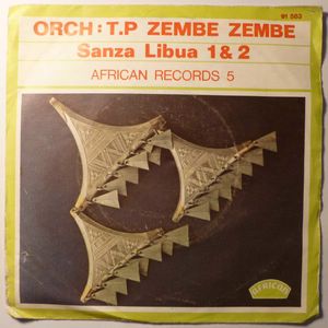ORCHESTRE TP ZEMBE ZEMBE - Sanza Libua 1 & 2 - 7inch (SP)