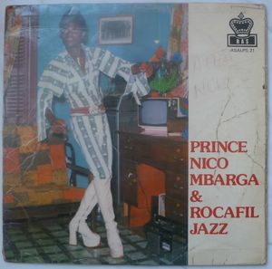 PRINCE NICO MBARGA & ROCAFIL JAZZ - Same - LP