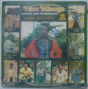 PRINCE NICO MBARGA & ROCAFIL JAZZ INTERNATIONAL - Family movement - LP