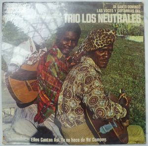 TRIO LOS NEUTRALES - De Santo Domingo - LP
