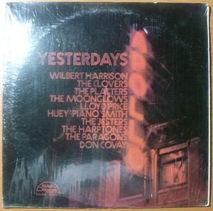 VARIOUS (THE CLOVERS, THE PLATTERS, LLOYD PRICE,) - Apollo yesterdays - LP