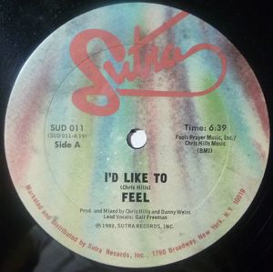 FEEL - I'd like to - 12 inch 33 rpm