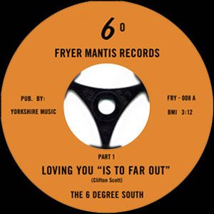 THE 6 DEGREE SOUTH - Loving you is to far out - 7inch (SP)