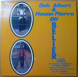 DOH ALBERT & HOUON PIERRE DU BELIER - Amen brother - LP