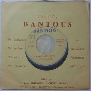 ORCHESTRE NEGRO BAND - Ngai Tintin mawa / Cuanbdo save - 7inch (SP)