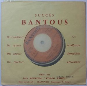 ORCHESTRE BANTOU - Nasolola na nani? / Elista - 7inch (SP)