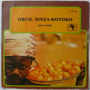ORCHESTRE SINZA KOTOKO - Josee tumba - 7inch (SP)