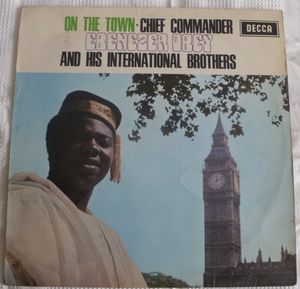 EBENEZER OBEY AND HIS INTERNATIONAL BROTHERS - On the town - LP