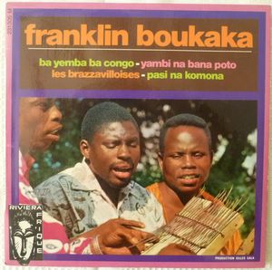FRANKLIN BOUKAKA - Ba yemba ba Congo (4 tracks) - 45T (EP 4 titres)