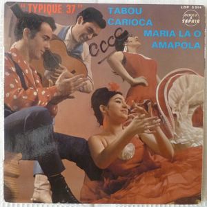 GAMME LOU, SA FLUTE ET SES MANISEROS - Typique 37 (4 tracks) - 7inch (EP)