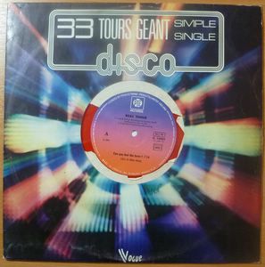 REAL THING - Can you feel the force / Children of the ghetto - 12 inch 33 rpm