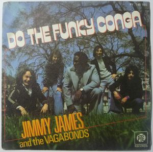 JIMMY AND THE VAGABONDS - Do the funky conga / No other woman - 7inch (SP)