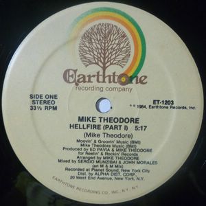 MIKE THEODORE - Hellfire - 12 inch 33 rpm