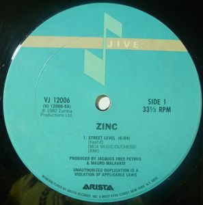 ZINC - Street level / Amazon / I'm livin a life of love - Maxi 33T