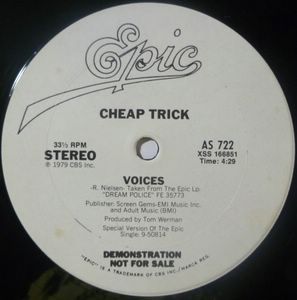 CHEAP TRICK - Voices - 12 inch 33 rpm