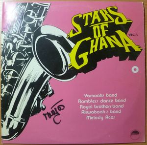 VARIOUS: YAMOAHS BAND, RAMBLERS, AKWABOAH'S, MELOD - Stars of Ghana Volume 1 - LP