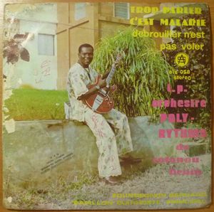 T.P. ORCHESTRE POLY-RYTHMO - Trop parler c'est maladie - LP