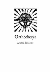 ARKHON INFAUSTUS - Orthodoxyn Digibook - CD
