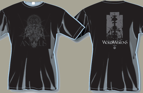 ANTAEUS - Words Weapons.XL Size - T-shirt