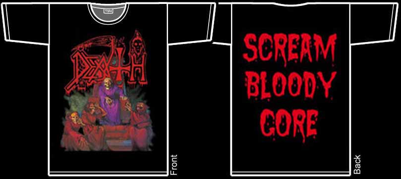 DEATH - Scream Bloody Gore. XL Size - T-shirt