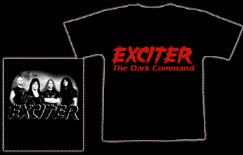 EXCITER - The Dark Command Logo - T-shirt