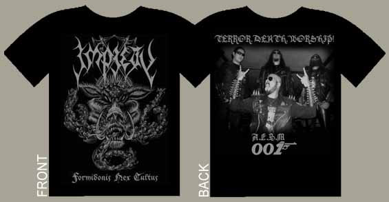 IMPIETY - Formidonis Hex Cultus. Size Xl. - T-shirt