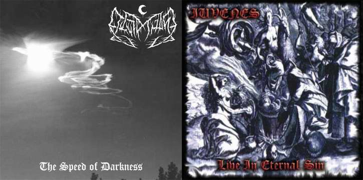 IUVENES / LEVIATHAN - Live in Eternal Sin & The Speed of Darkness - CD