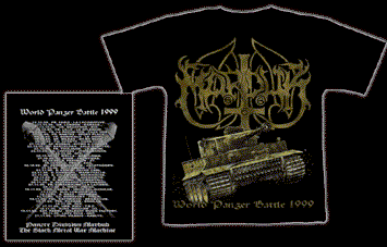 MARDUK - World Panzer Battles TOUR. XL Size Longsleeves TS - T-shirt
