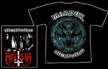 MARDUK - Nightwing. XL Size Longsleeve TS - T-shirt